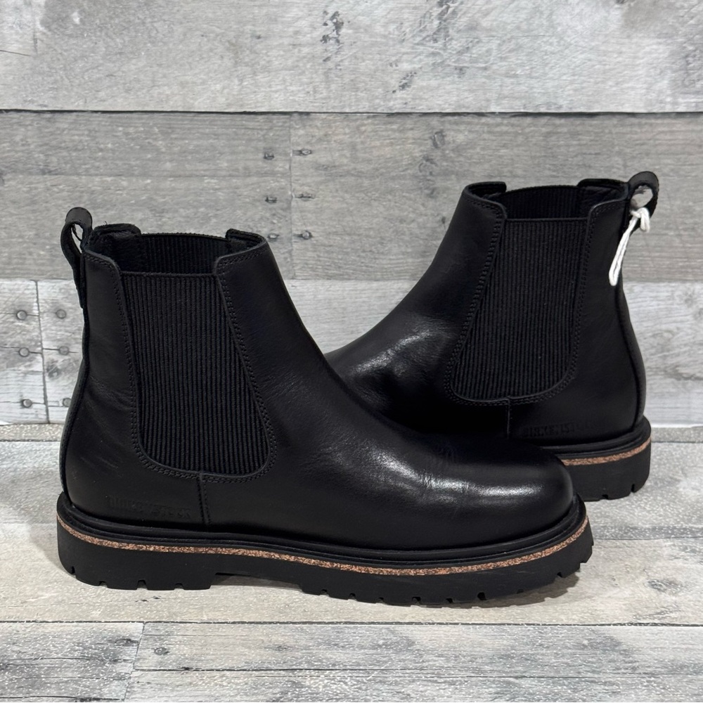 BIRKENSTOCK Highwood Slip On Bootie - Black - Size - 7 - 7.5 .US / 38 .EU - Picture 2 of 11